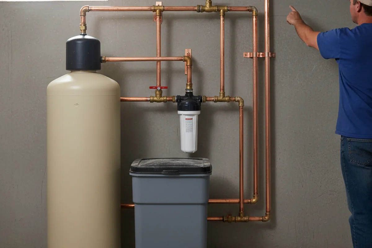 Whole-house water treatment system installed in Lakeside